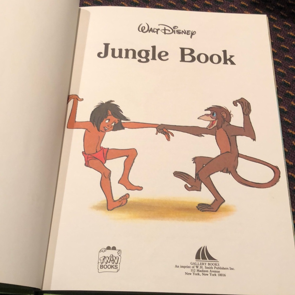 Vintage 1986 children’s book Walt Disney classic The Jungle Book - Picture 5 of 14